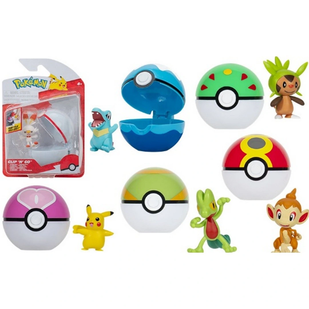 Pokemon Clip 'N' Go Asorti