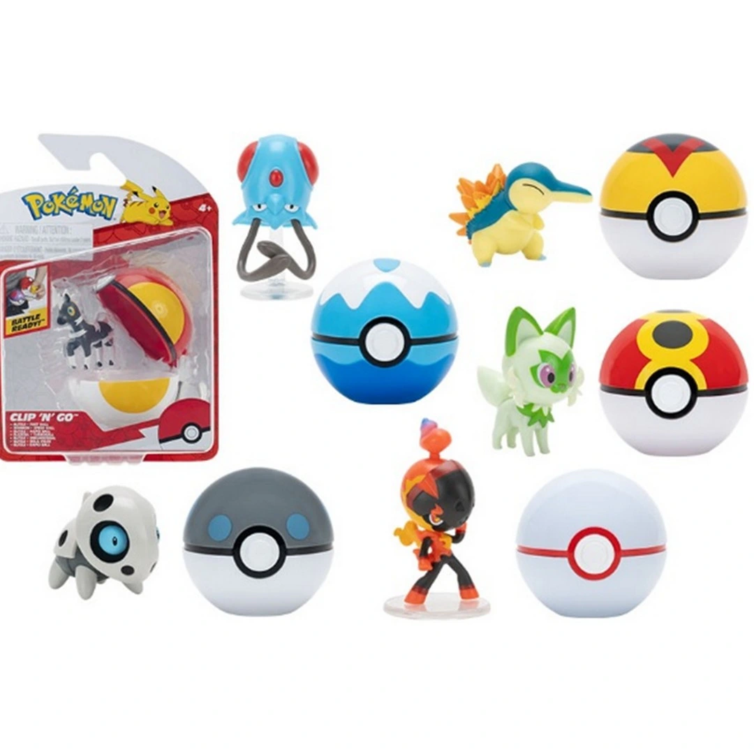Pokemon Clip 'N' Go Asorti