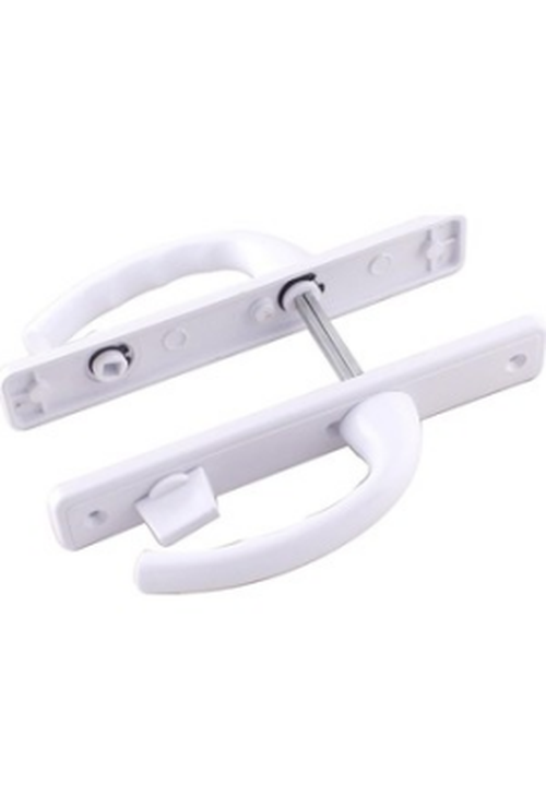 POŞETLİ BANYO-WC - KİLİTLİ BEYAZ PVC KAPI KOLU (4887)