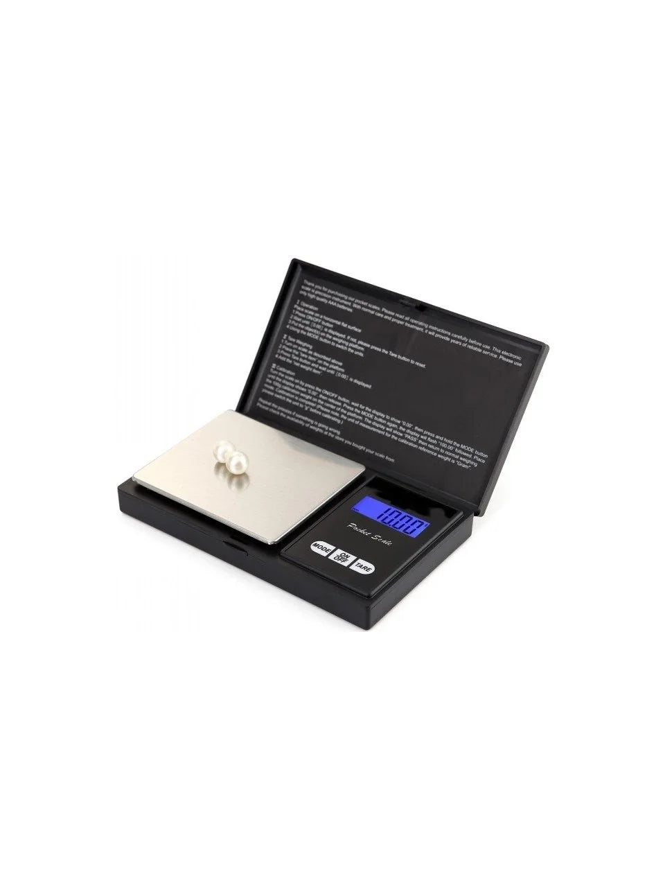 Professional Hassas Terazi 500 gram Kapasiteli 0.1 Hassasiyetli Dijital Kapaklı Tartı (4887)
