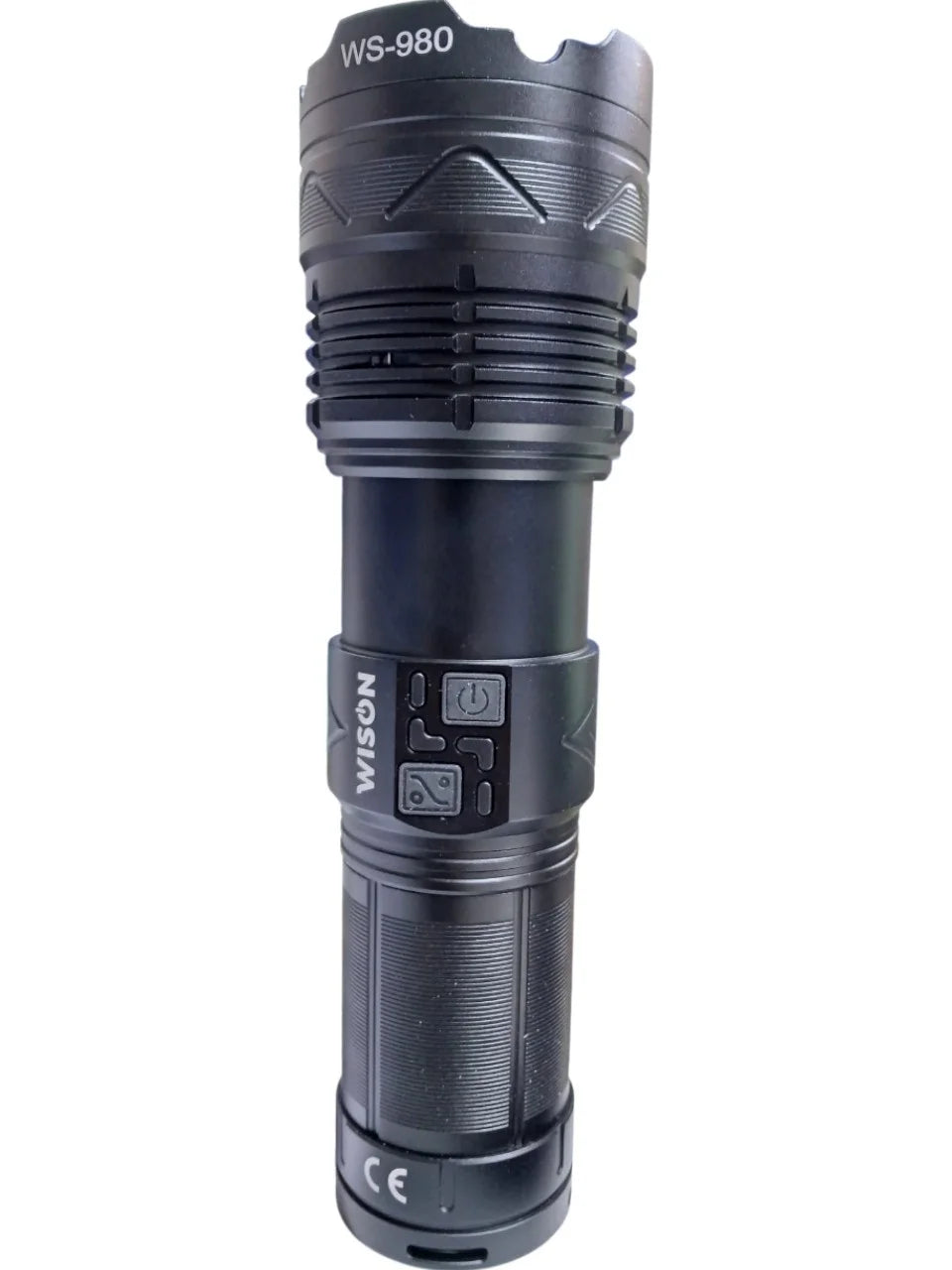 Profesyonel Zoomlu El Feneri | 60w – 7000 Lümen – 13.200 Mah – Type‑c – Metal Gövde (4887)