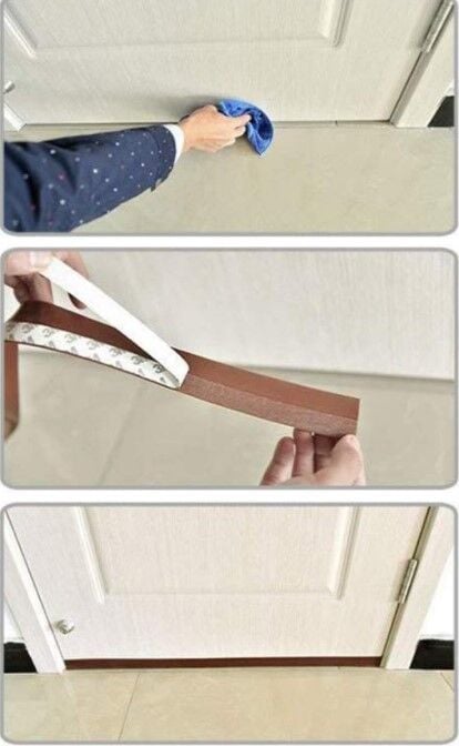 Kapı Pencere Rüzgar Kesici Şerit Bant 3,5cm * 5 metre