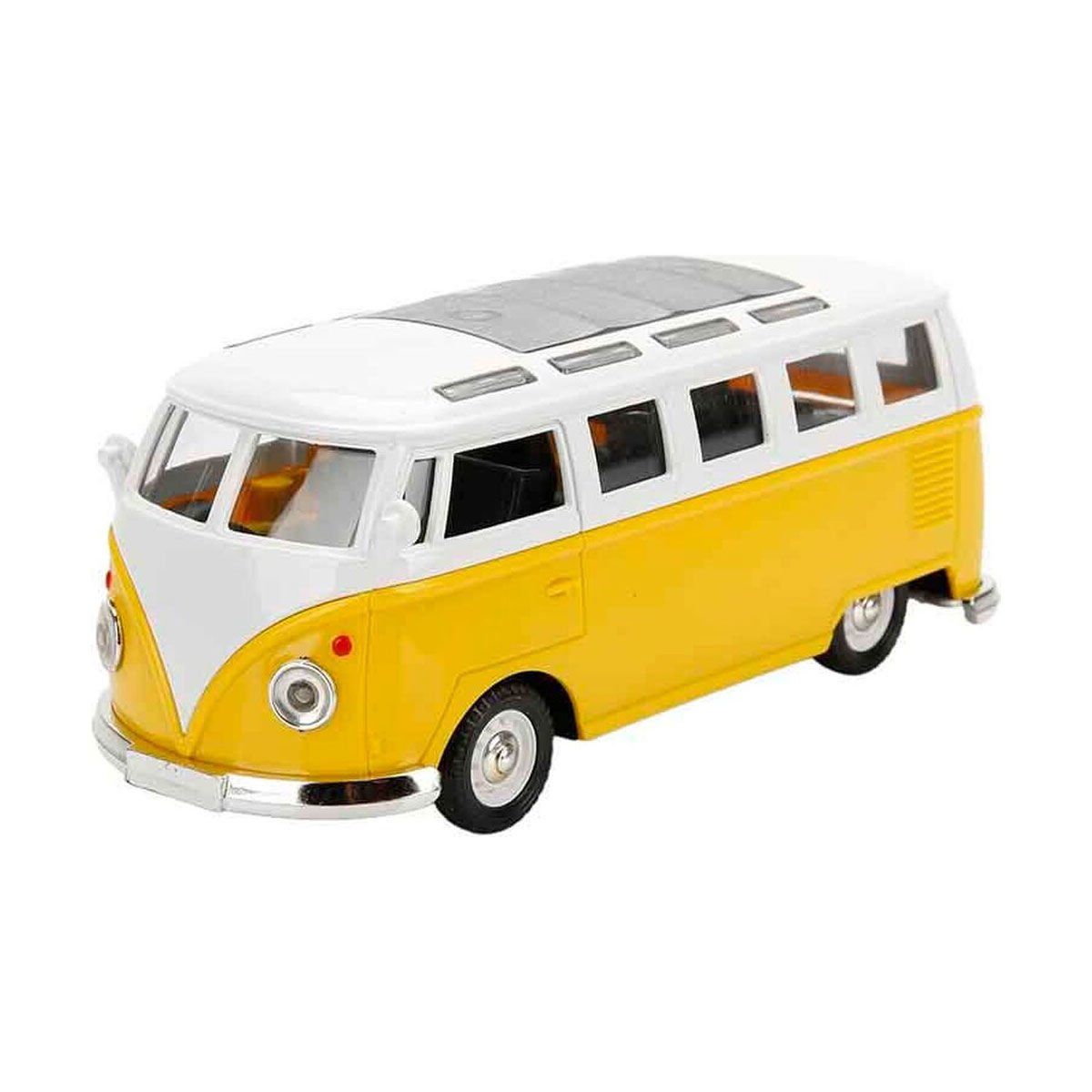 0886 Sesli ve Işıklı Minibüs 14 cm - Stokta Olan Renk Gönderilir