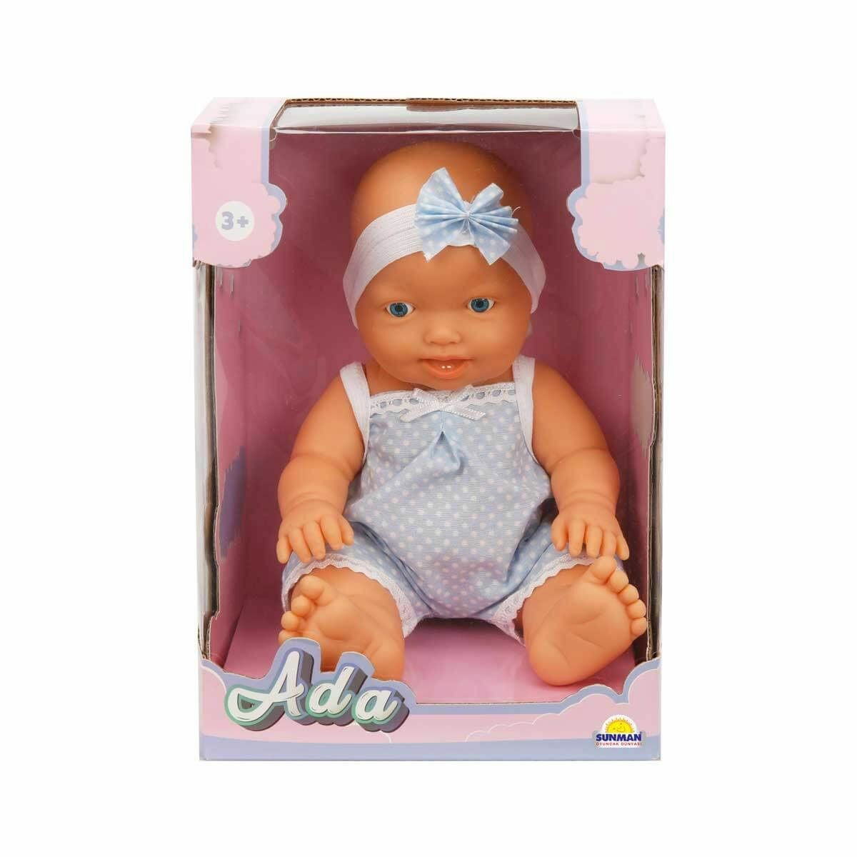 20030 SUN-SABC Saçsız Ada Bebek 23cm Stokta Olan Gönderilir