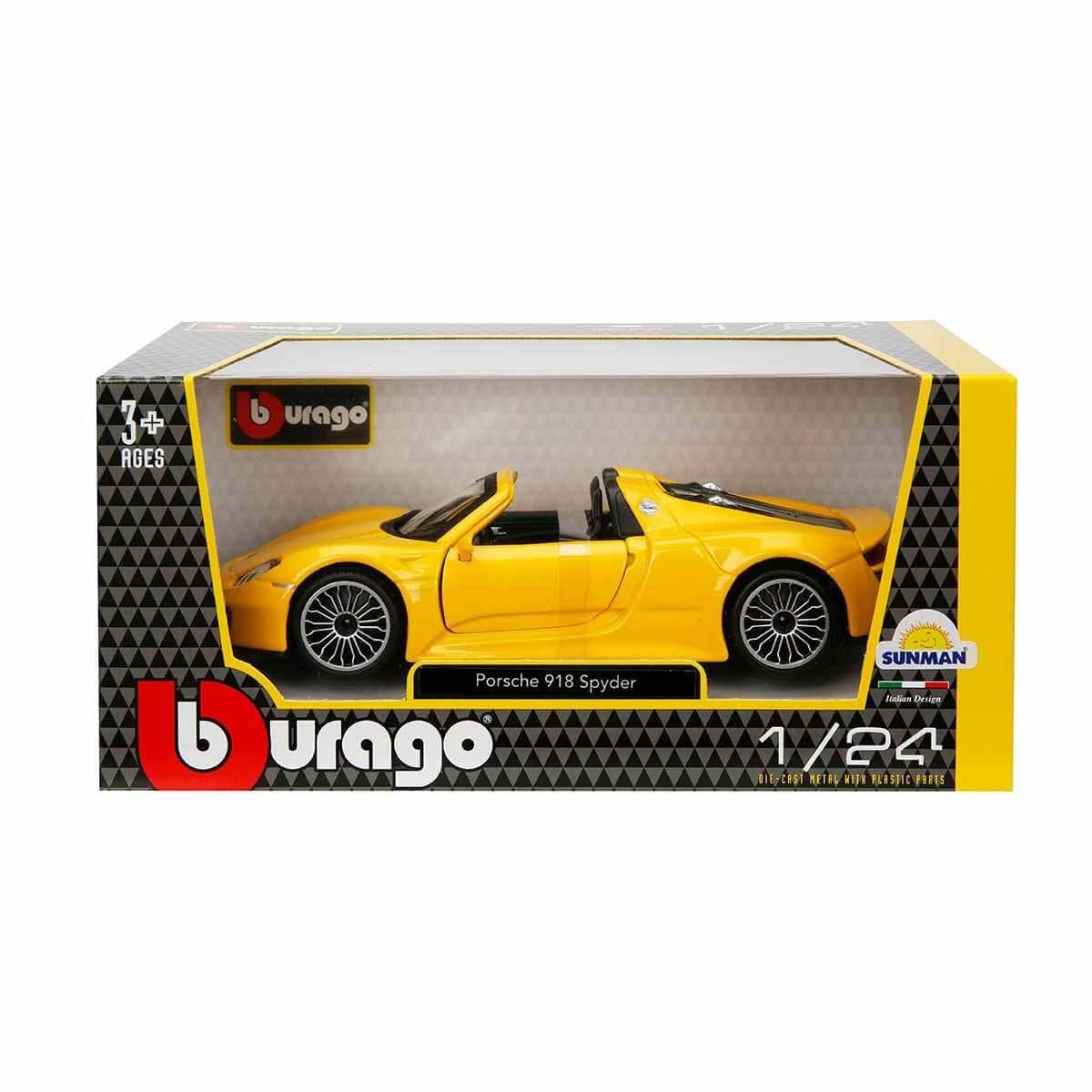 21076  1:24 Porsche 918 Spyder Model Araba