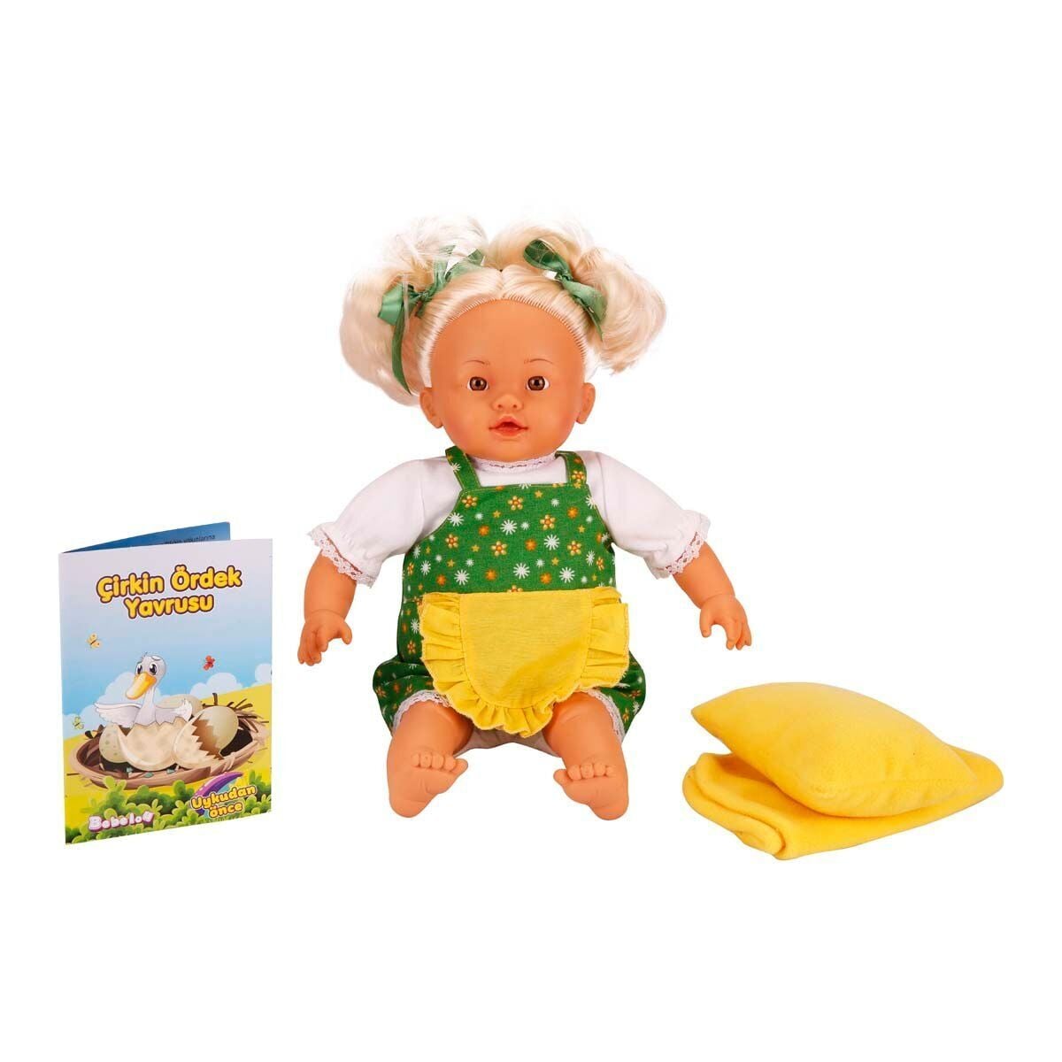 S01040032 -Uykudan Önce Bebeği Masal Anlatan Çirkin Ördek Yavrusu 40 cm