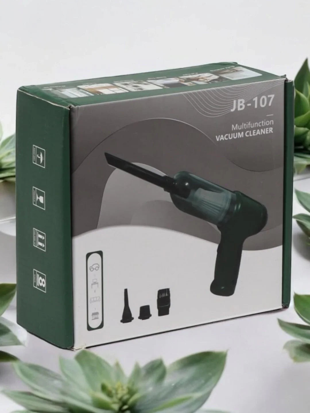 Şarj Edilebilir El Tipi Çok Fonksiyonlu Araç ve Ev Süpürgesi JB-107 (4887)