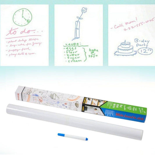 Silinebilir Kalemli Sticker  Duvara Yapışabilen Yazı Tahtası 60x100 cm (4887)