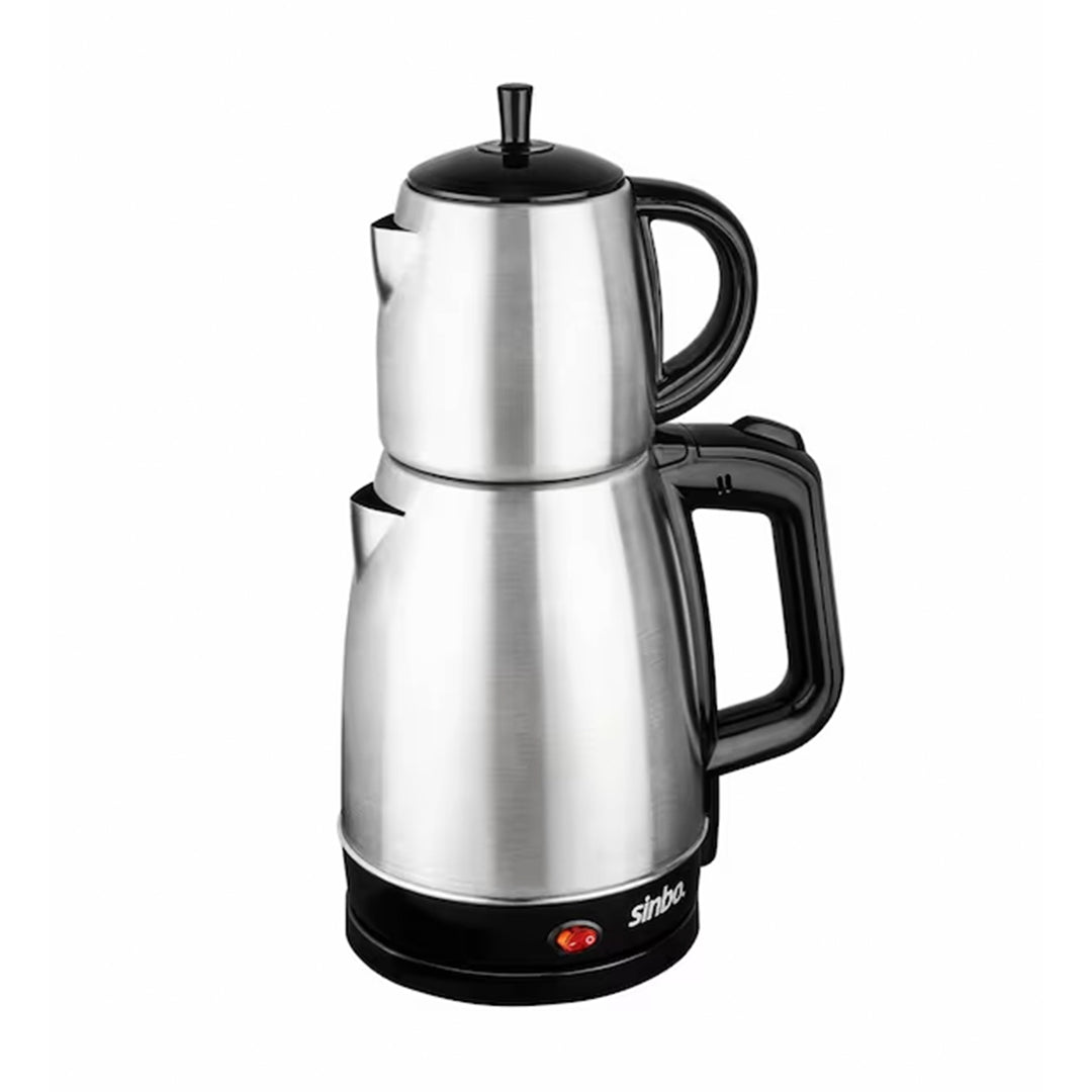 SİNBO STM-5831 ELEKTRİKLİ ÇELİK ÇAY MAKİNESİ ÇAYCI 1.7LT + 0.7LT ÇAY SÜZGEÇLİ (4887)