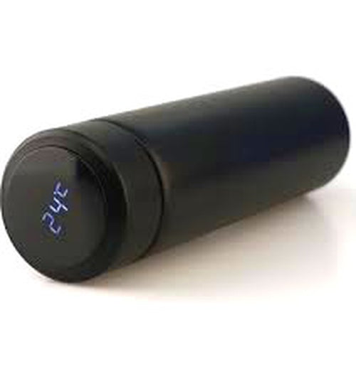 SİYAH LED DERECELİ ÇELİK TERMOS 500ML (4887)