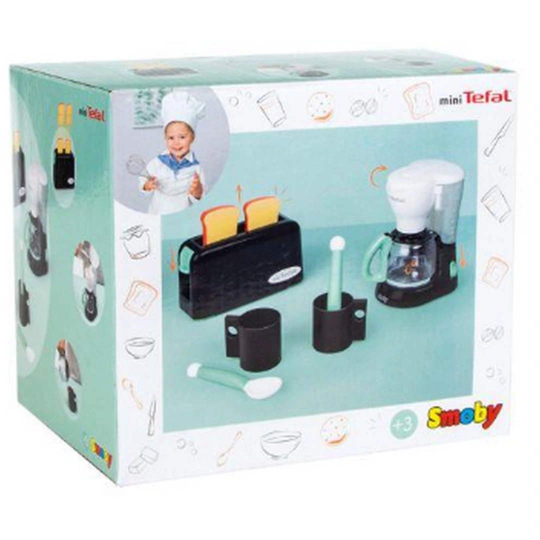 Smoby Tefal Oyuncak 3'lü Kahvaltı Oyun Seti
