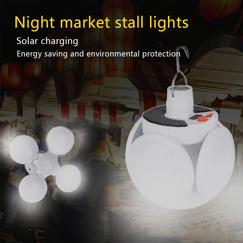 Solar 5 Kanatlı Kamp Lambası (4887)