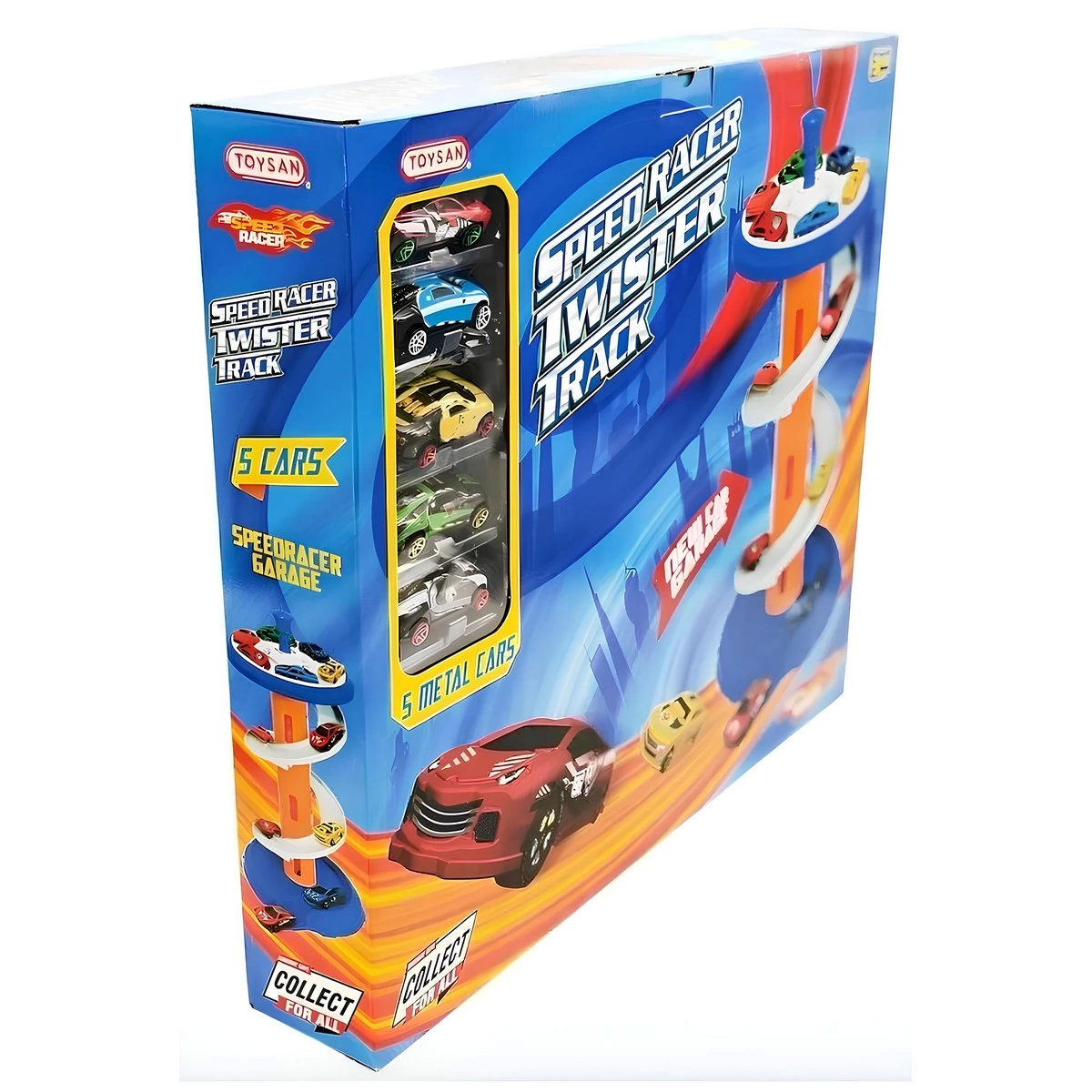 SPEED RACER GARAJ 5 ARAÇLI 90133