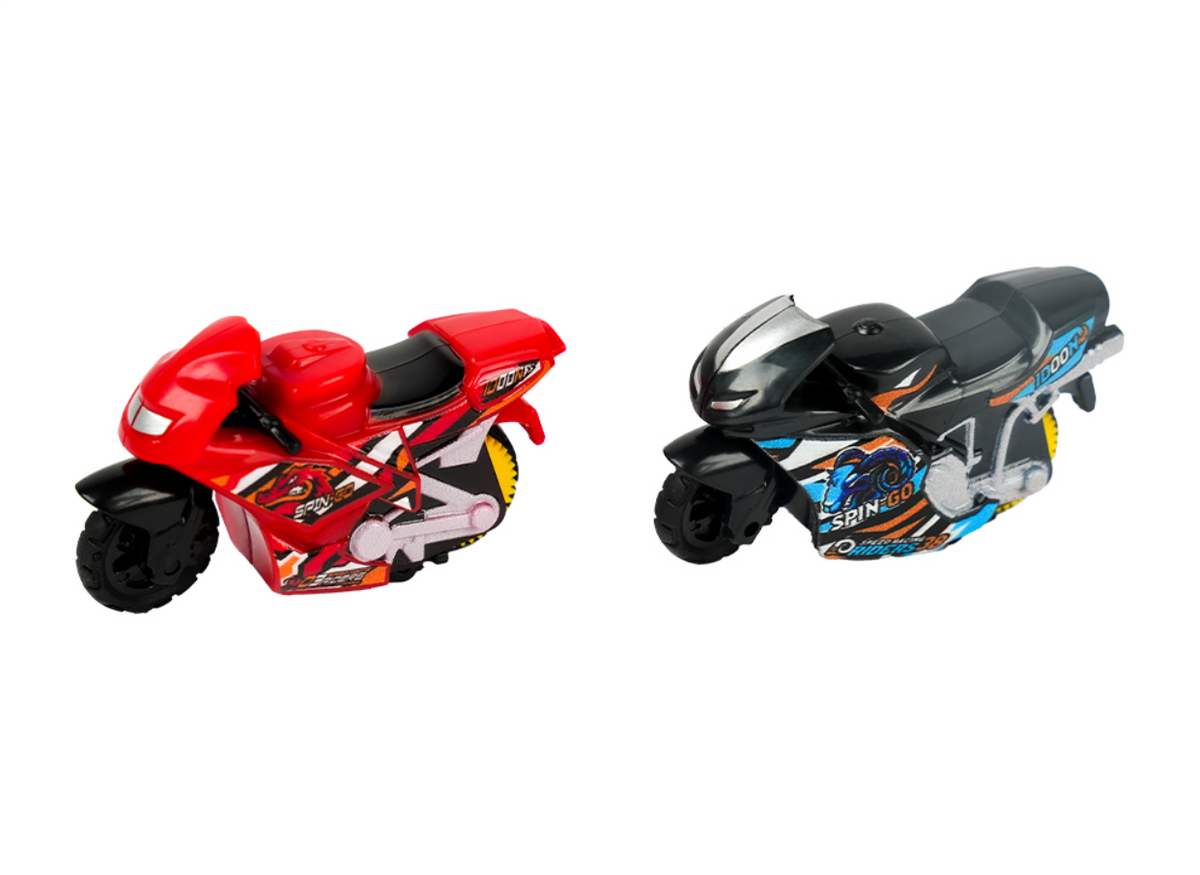 Spin and Build Fırlatıcı ve Motorsiklet-1