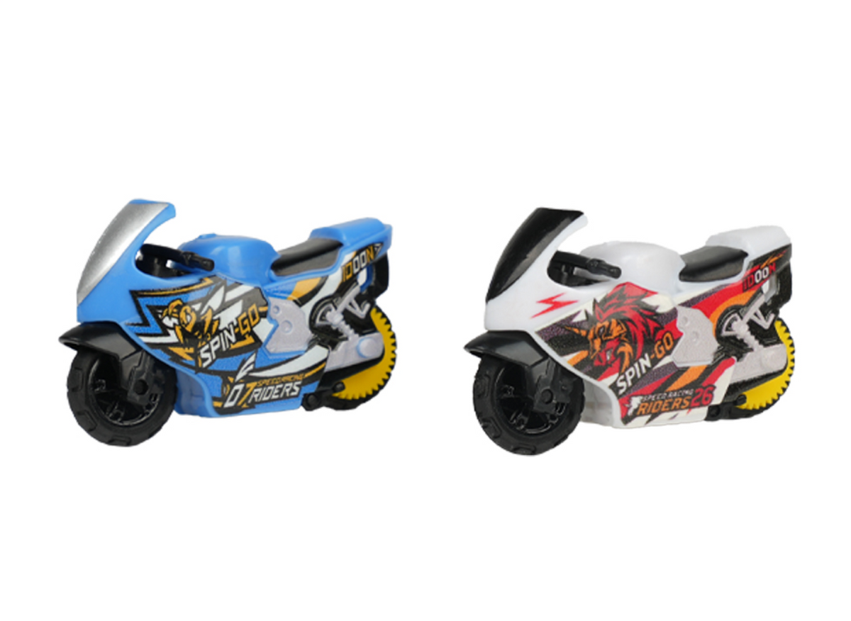 Spin and Build Fırlatıcı ve Motorsiklet-2