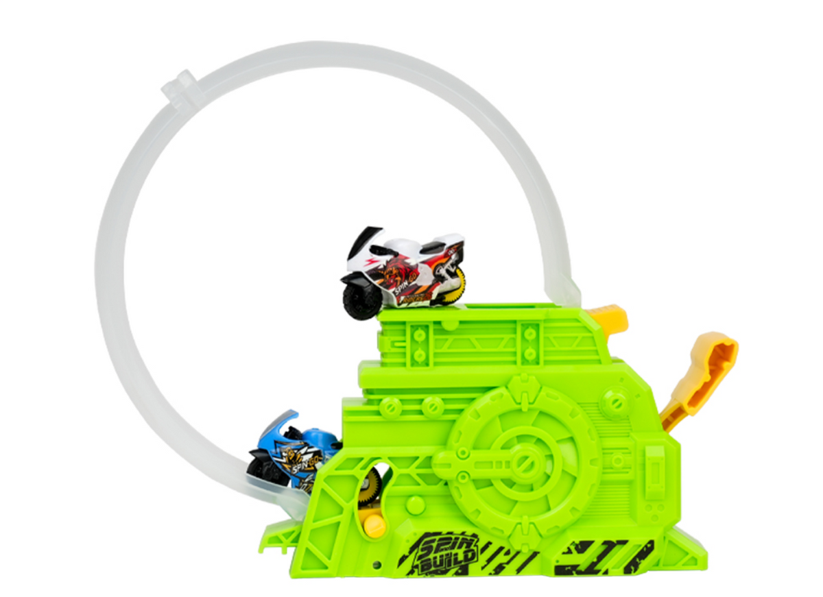 Spin and Build Fırlatıcı ve Motorsiklet-2