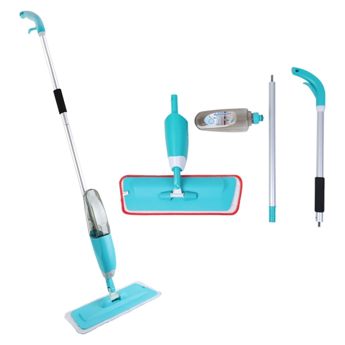 Sprey Mop Temizlik Seti  1 Yedek Mop Bez (4887)