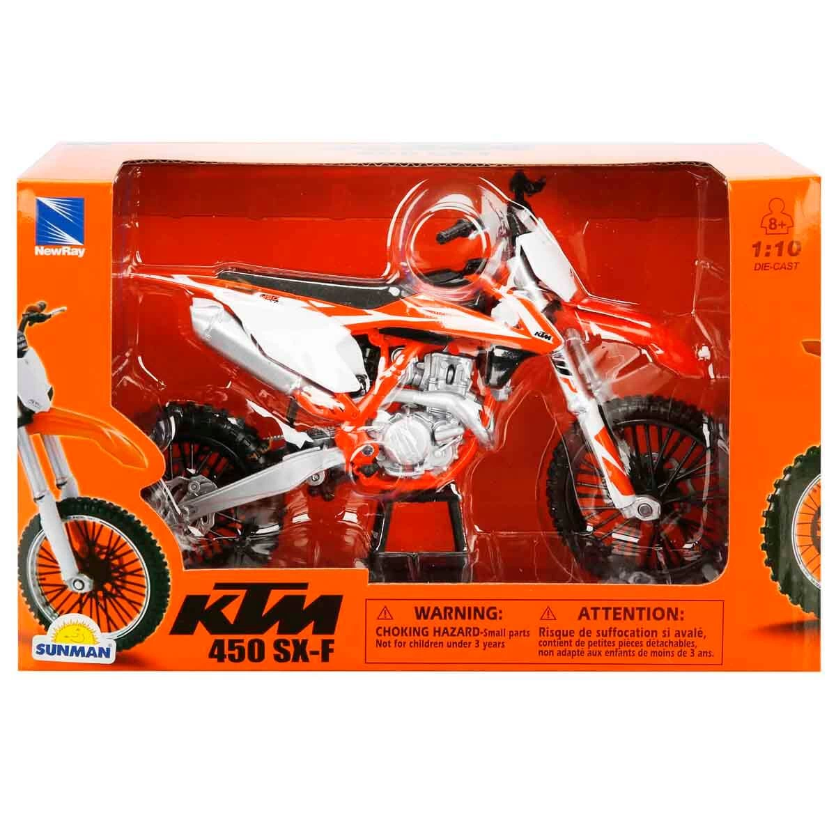 Sunman 1:10 KTM 450 SX-F 2014  -  20 cm Model Motor S00057623