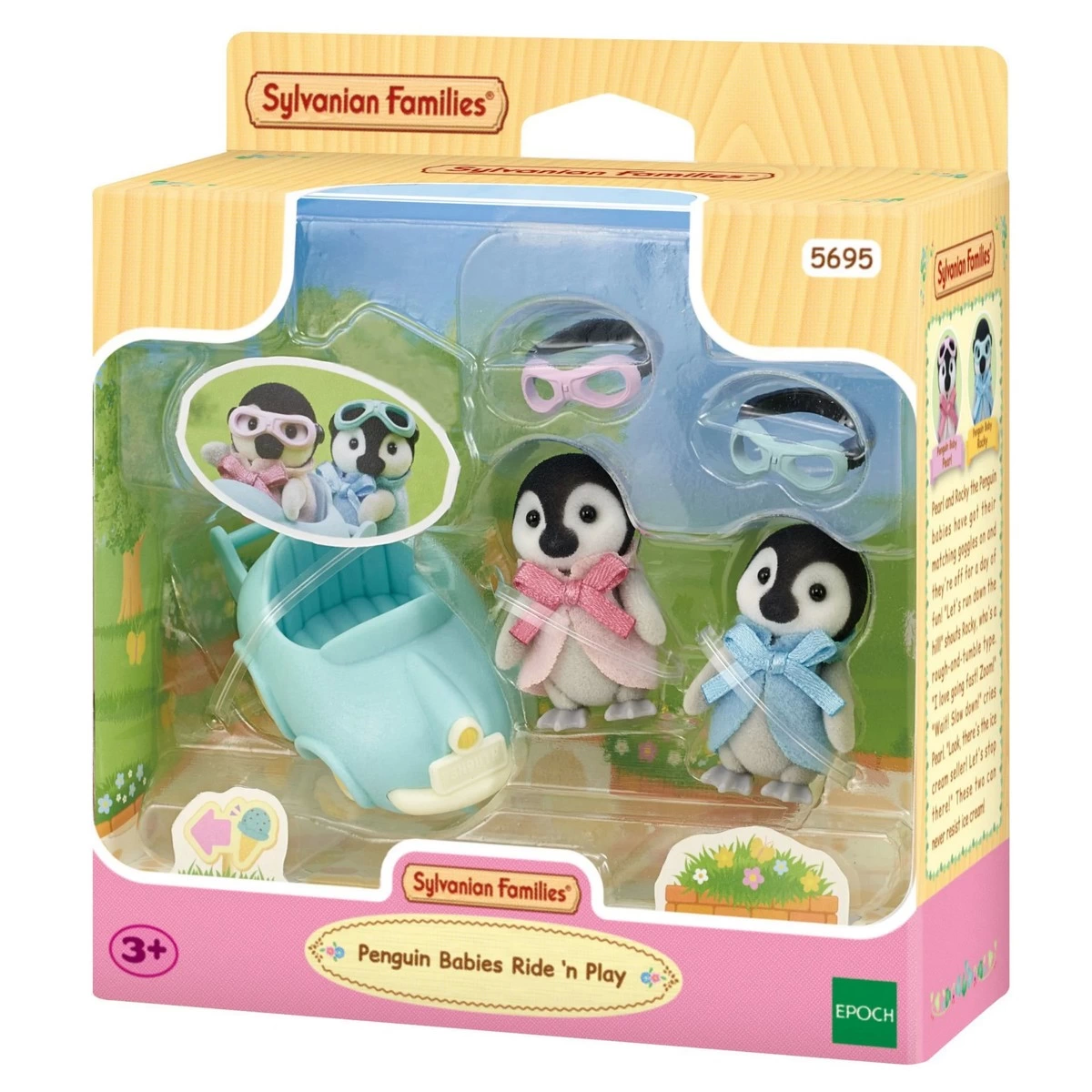 Sylvanian Families Penguen Bebekler Araba Keyfi  ESF5695