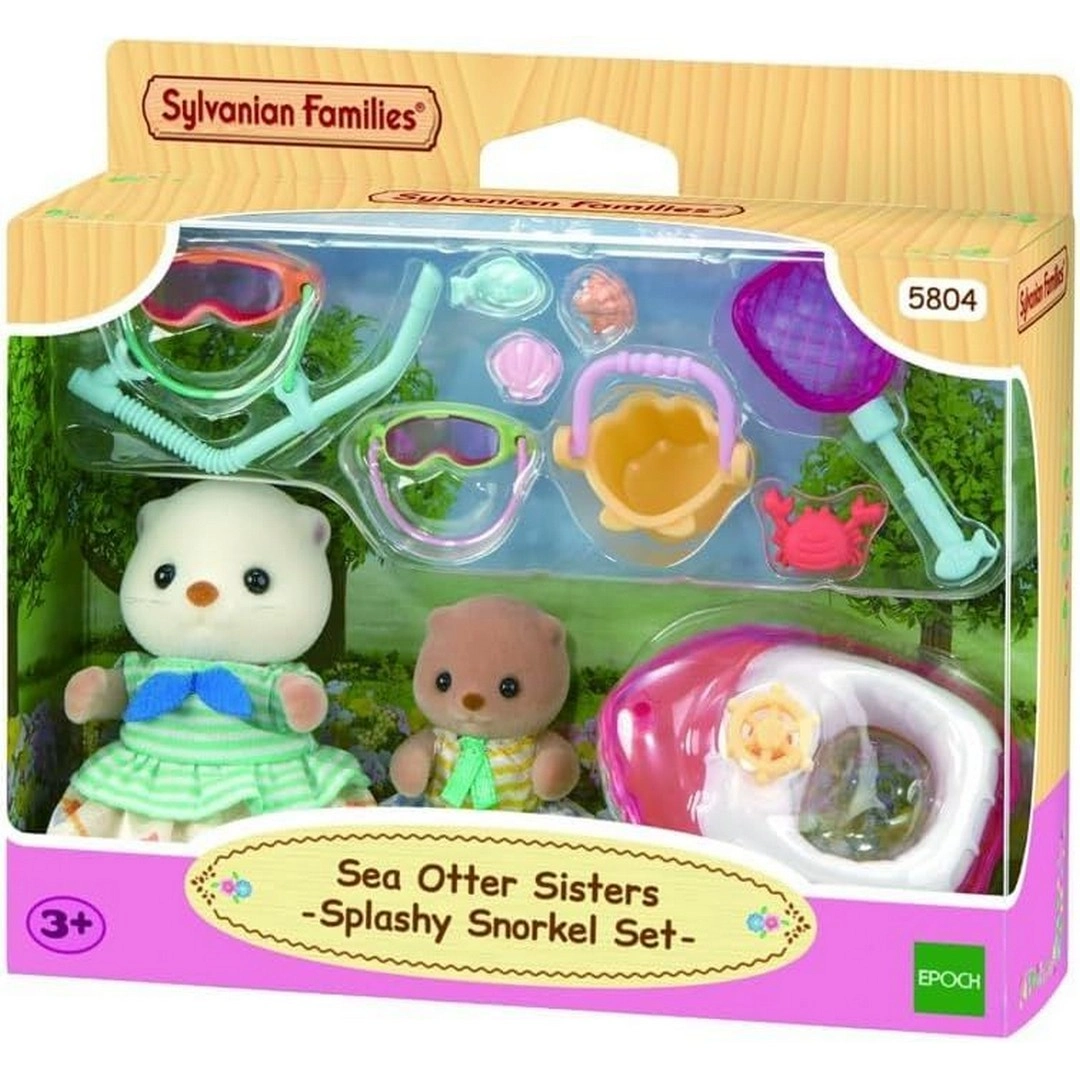 Sylvanian Families Su Samuru Kız Kardeşlerin Şnorkel Seti