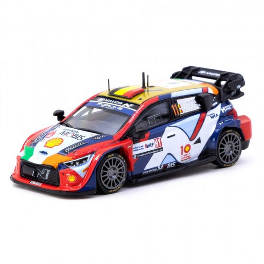 Tarmac Works 1/64 Hyundai i20 N Rally1 Hybrid Croatia Rally 2024 #11
