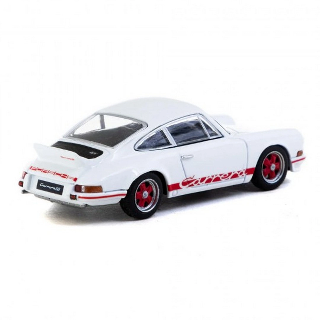 Tarmac Works 1/64 Porsche 911 Carrera RS 2.7 Lightweight White/Red
