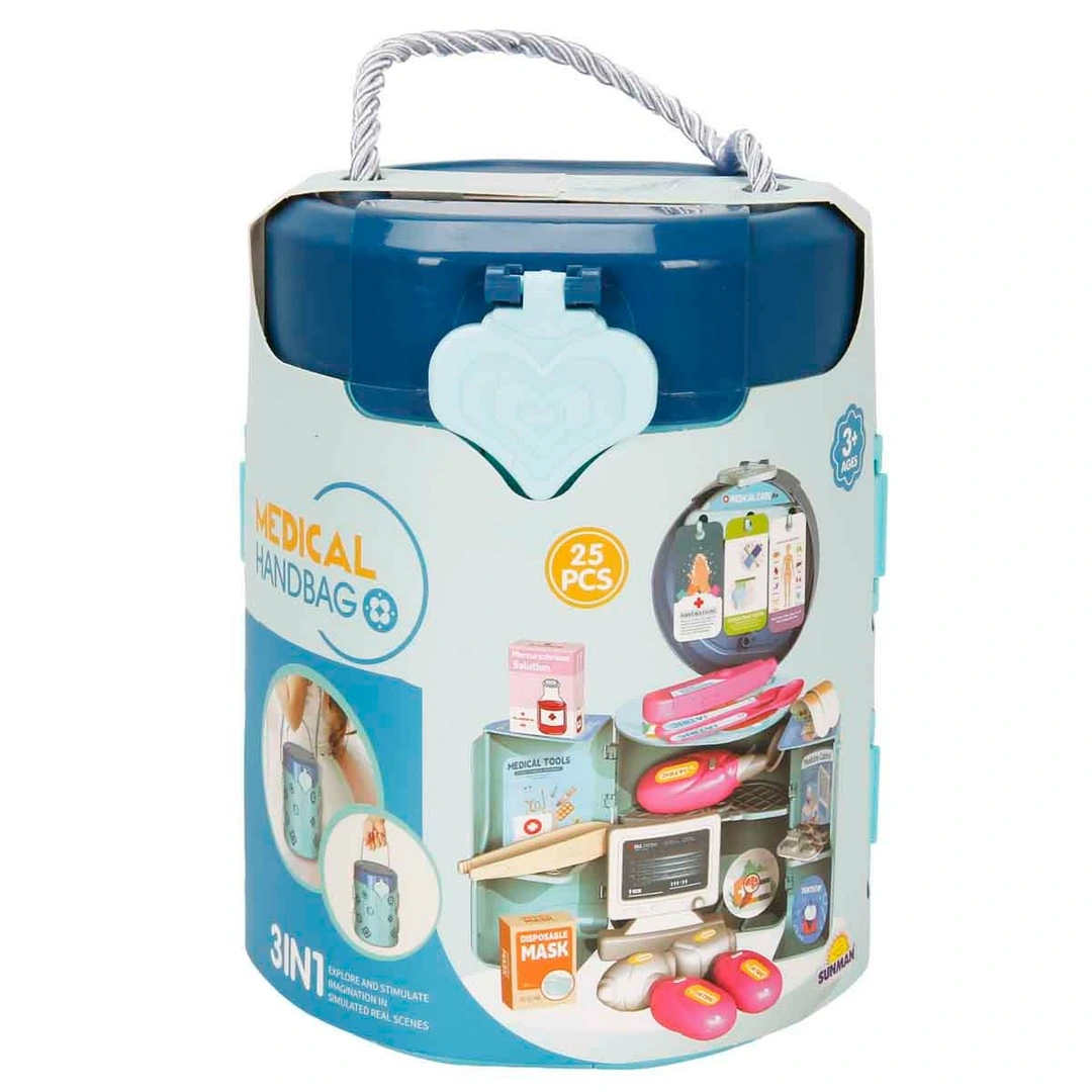 Taşınabilir Doktor Set Kapsülü 3in1 25 Parça S00004926