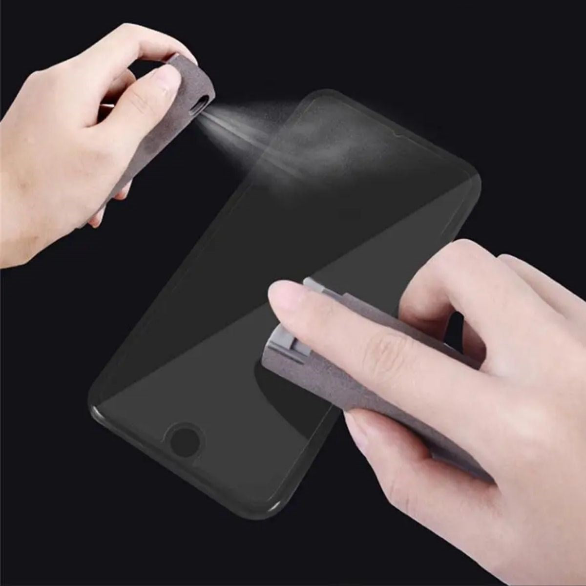 Telefon,Tablet Ekranı İçin Kendiliğinden Spreyli Ekran Temizleme Süngeri (4887)