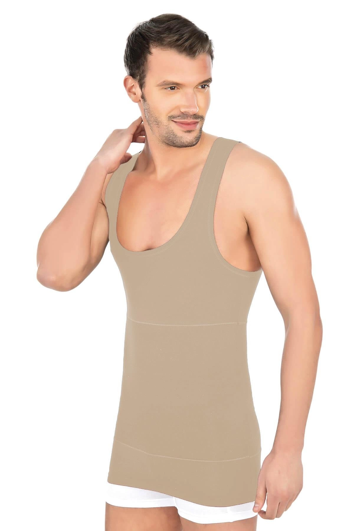 Modal Cotton Erkek Atlet Korse - Ten - KLBN30755