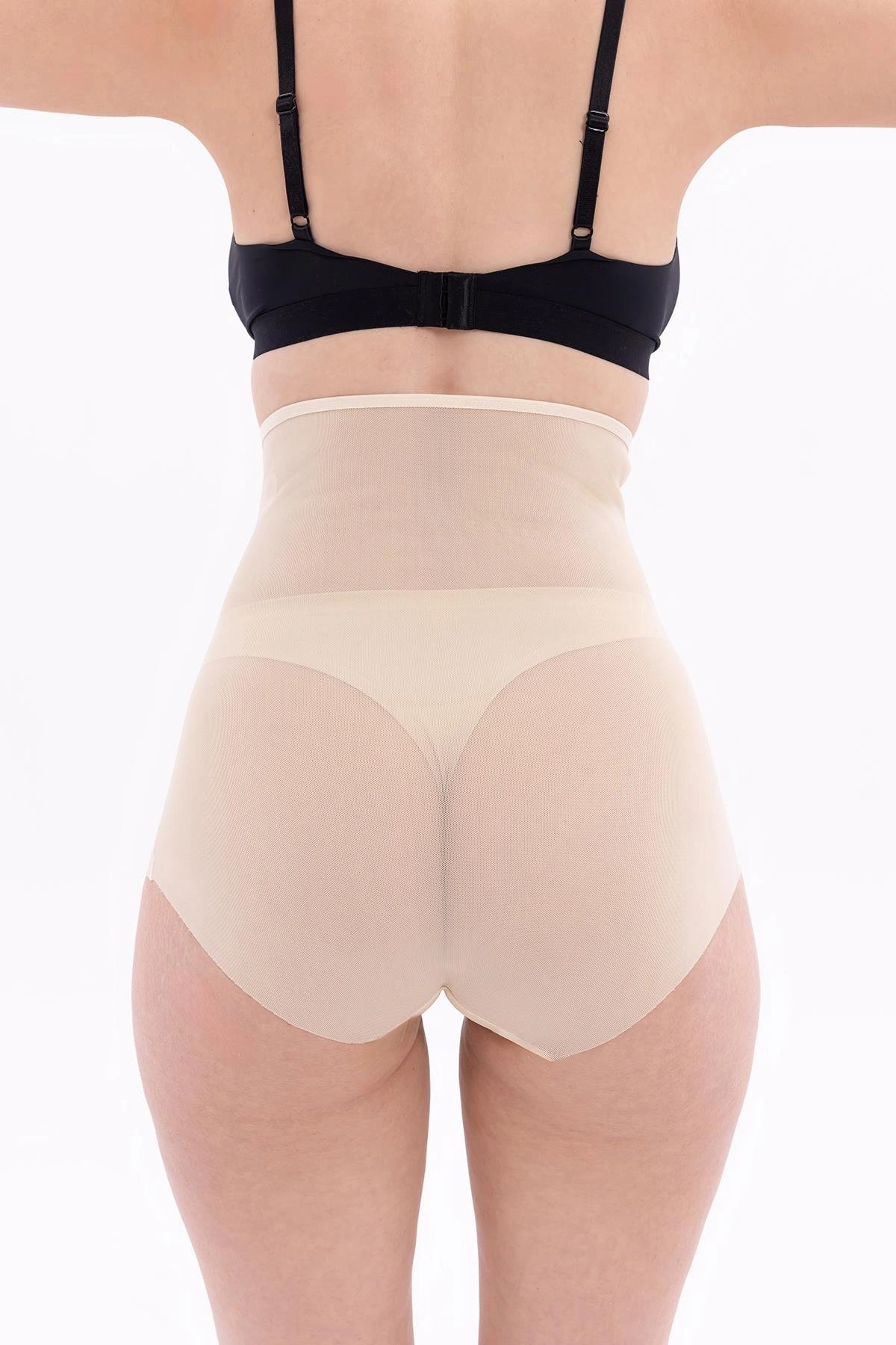 Lazer Tül Toparlayıcı Slip Hayalet Korse - Ten - KLBN30841