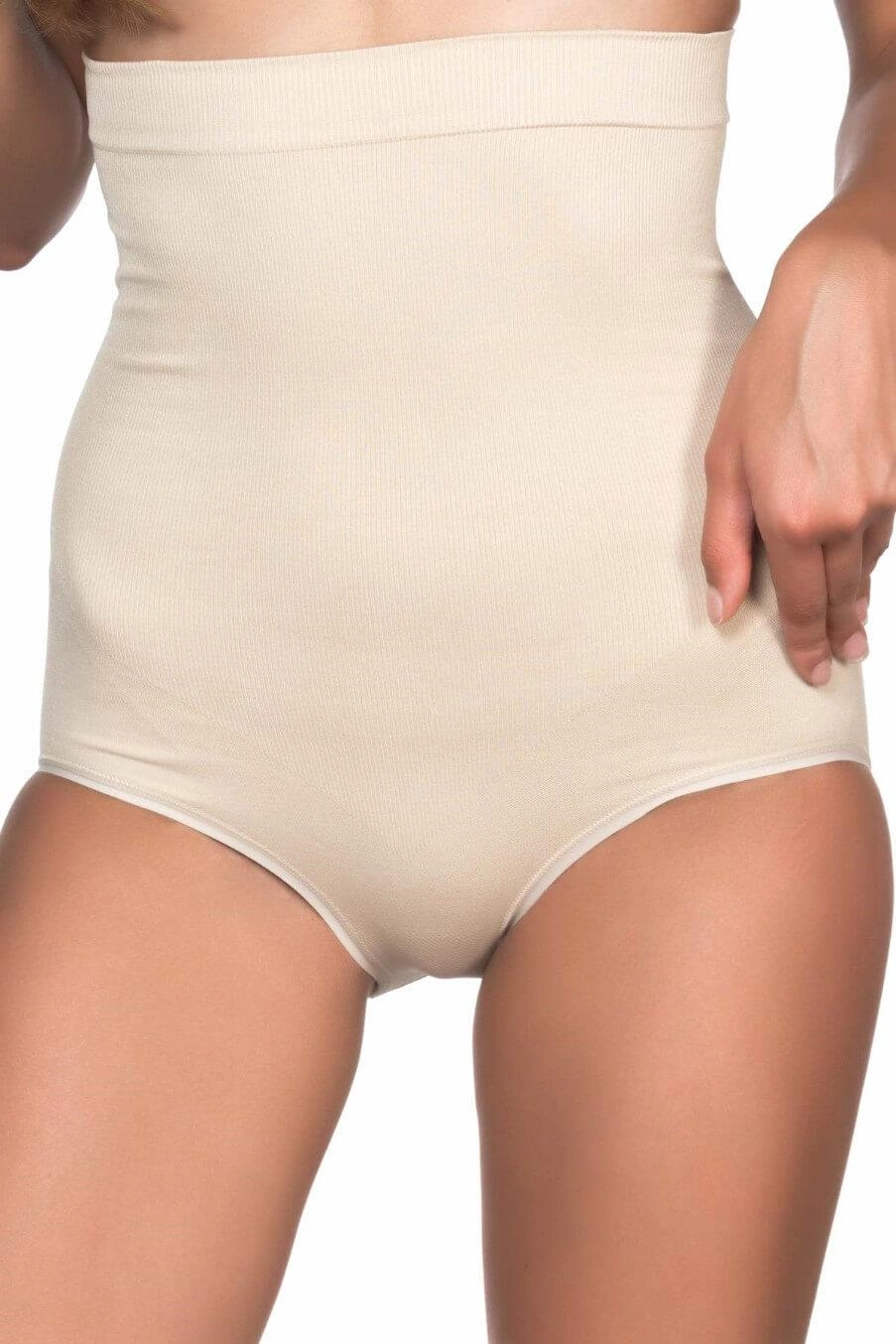 Yüksek Bel Slıp Korse - Ten - KLBN29303