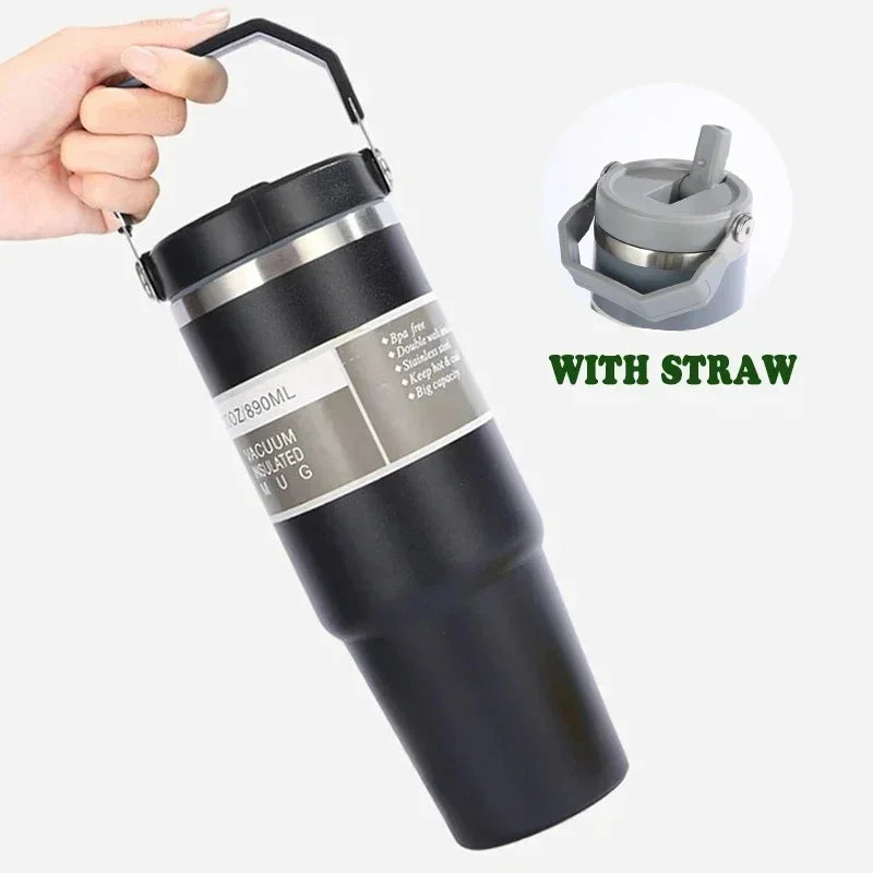 Termos 900 ML Pipetli Termos Bardak (4887)