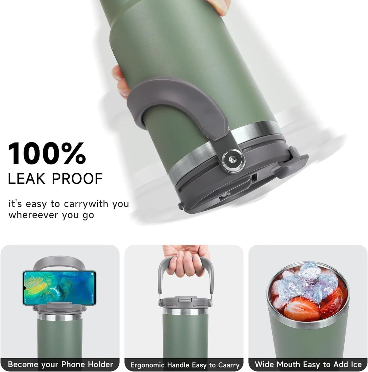 Termos 900 ML Pipetli Termos Bardak (4887)
