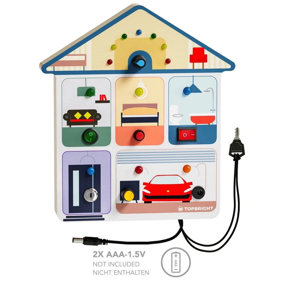 Top Bright Ahşap Oyuncaklar Alarm Evi S00006022