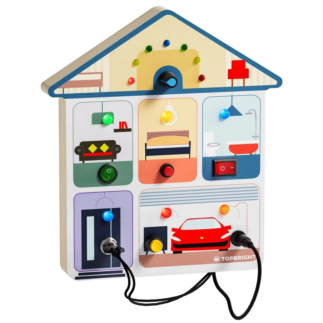 Top Bright Ahşap Oyuncaklar Alarm Evi S00006022