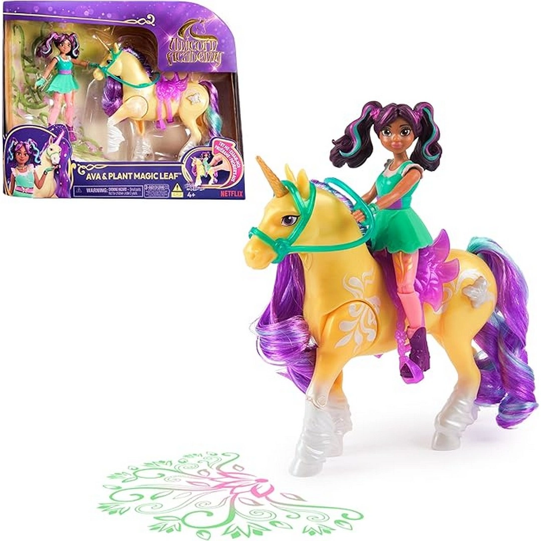 Unicorn Akademisi Ava ve Bitki Sihirli Yaprak Seti