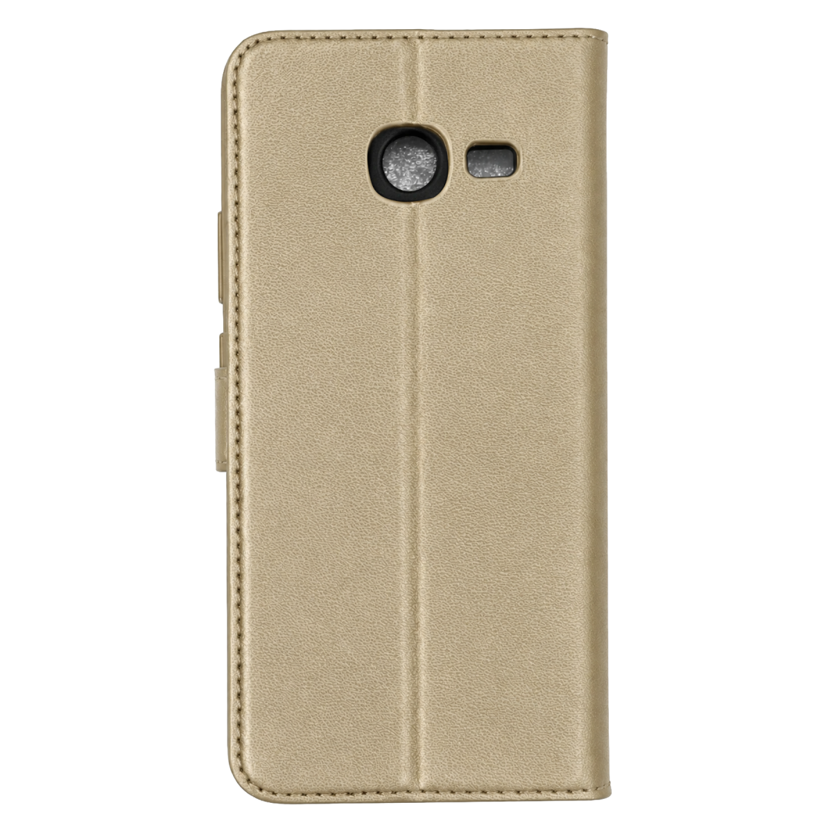 Samsung Galaxy J4 Plus Trend S Plus Kapaklı Kılıf - Gold