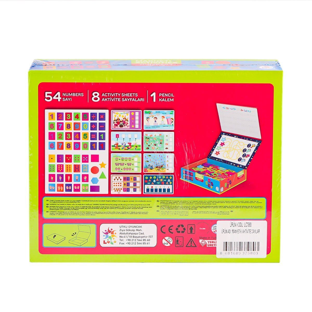 LC7980 Manyetik Aktivite Sayılar