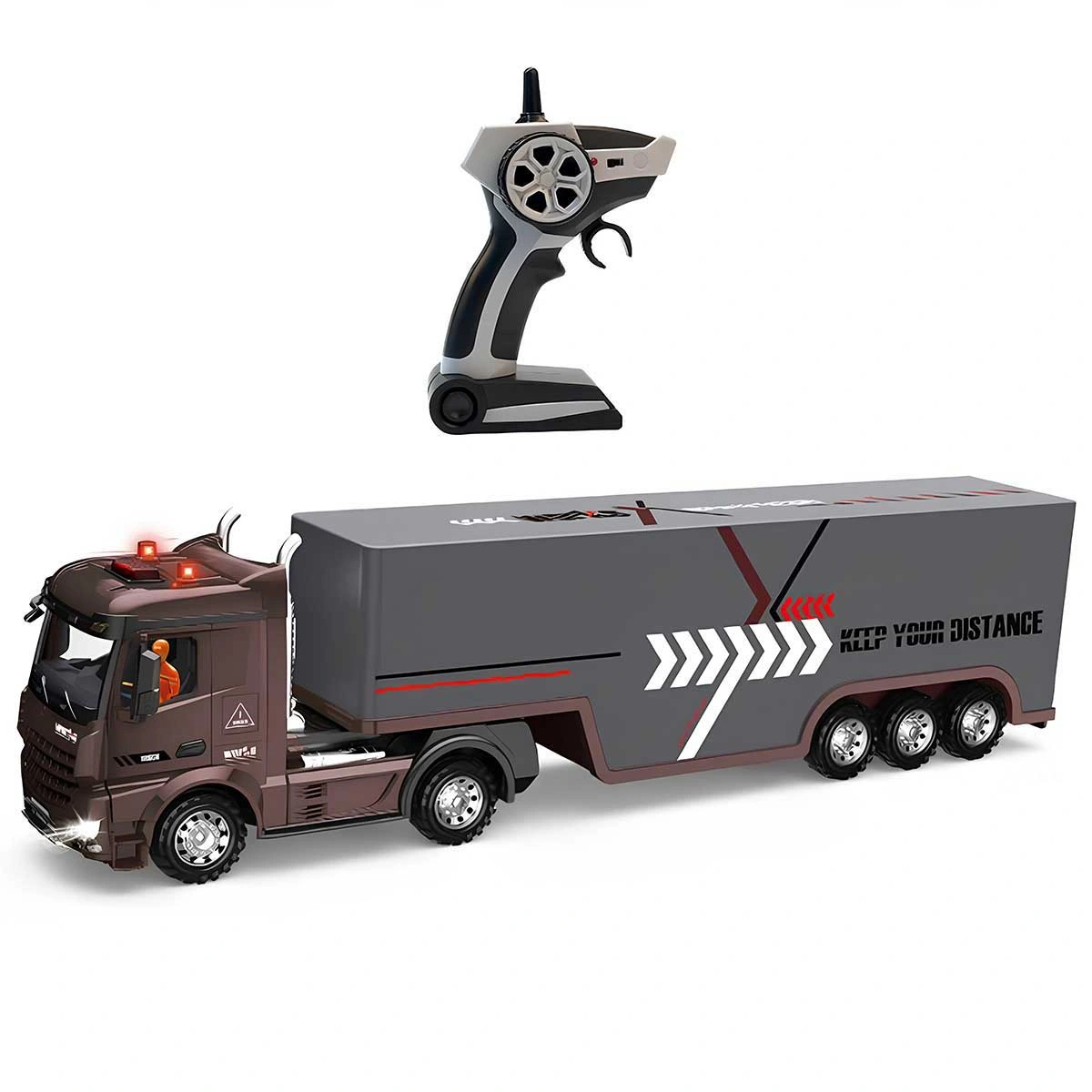 Long Vehicle Kumandalı Işıklı Dorseli Pilli Tır TT1001