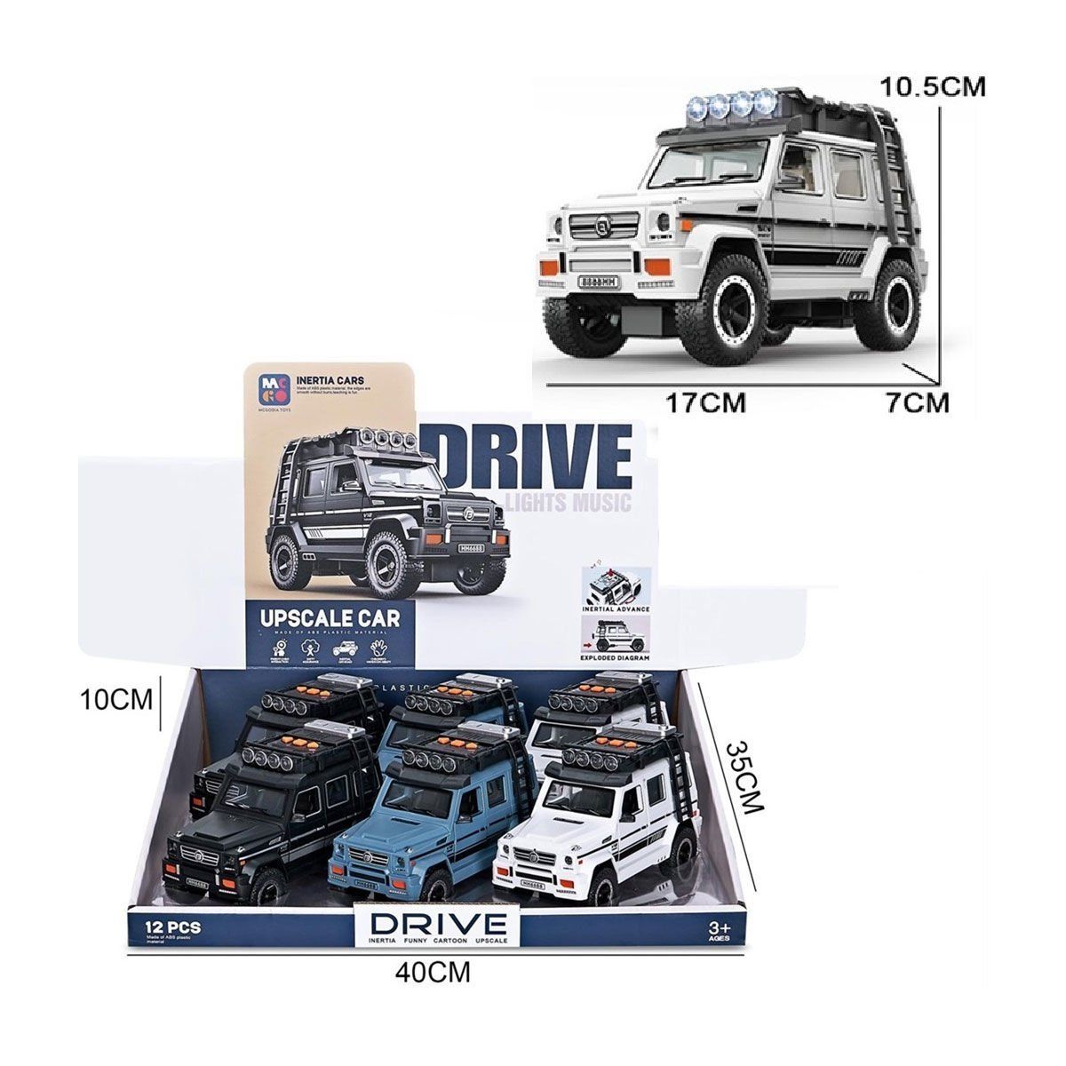 MG-D700-04 Işıklı Müzikli Lüks Jeep -1 adet Stokta Olan Gönderilir