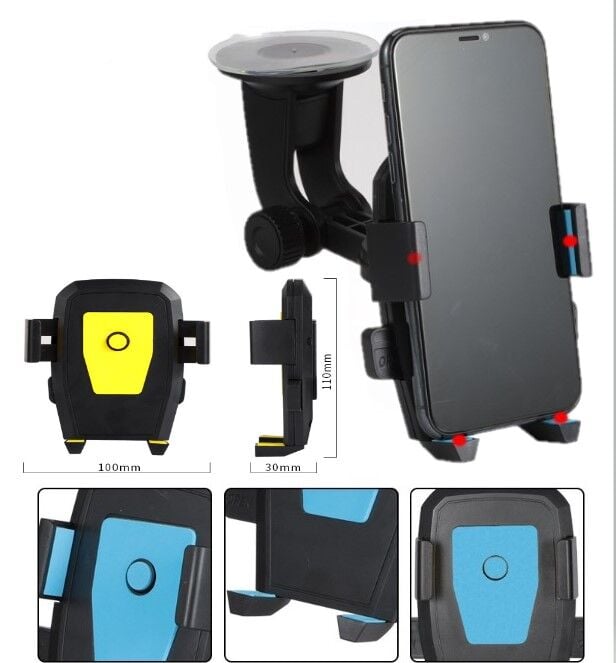 Araç İçi Cam ve Torpido Vantuzlu Telefon Tutucu CM-234