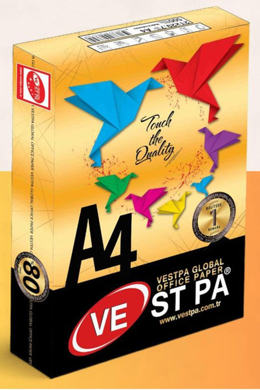 VE STPA OFFICE PAPER A4 FOTOKOPİ KAĞIT 500LÜ 210X297MM (4887)