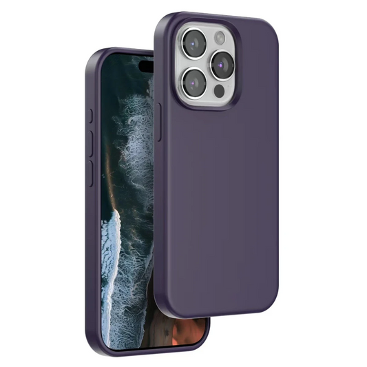 Venco Apple iPhone 15 Pro Home Magsafe Kapak - Derin Mor
