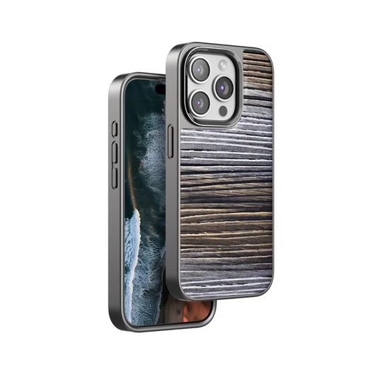 Venco Apple iPhone 15 Pro Max Wave Kapak - Sarı