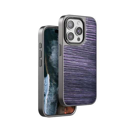 Venco Apple iPhone 15 Pro Wave Kapak - Derin Mor
