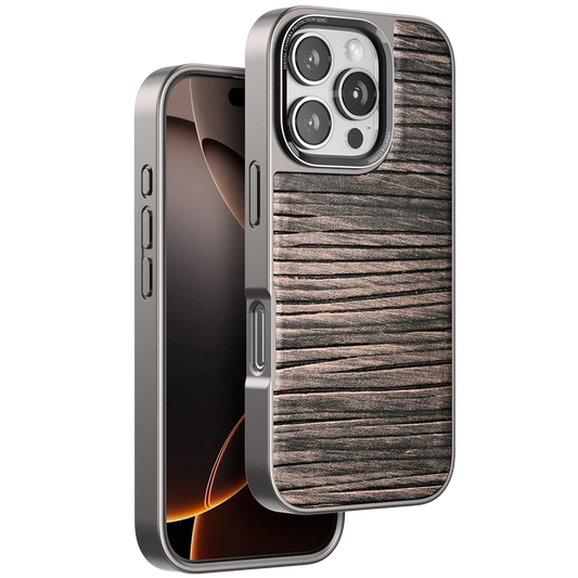 Venco Apple iPhone 16 Pro Wave Kapak - Kahverengi