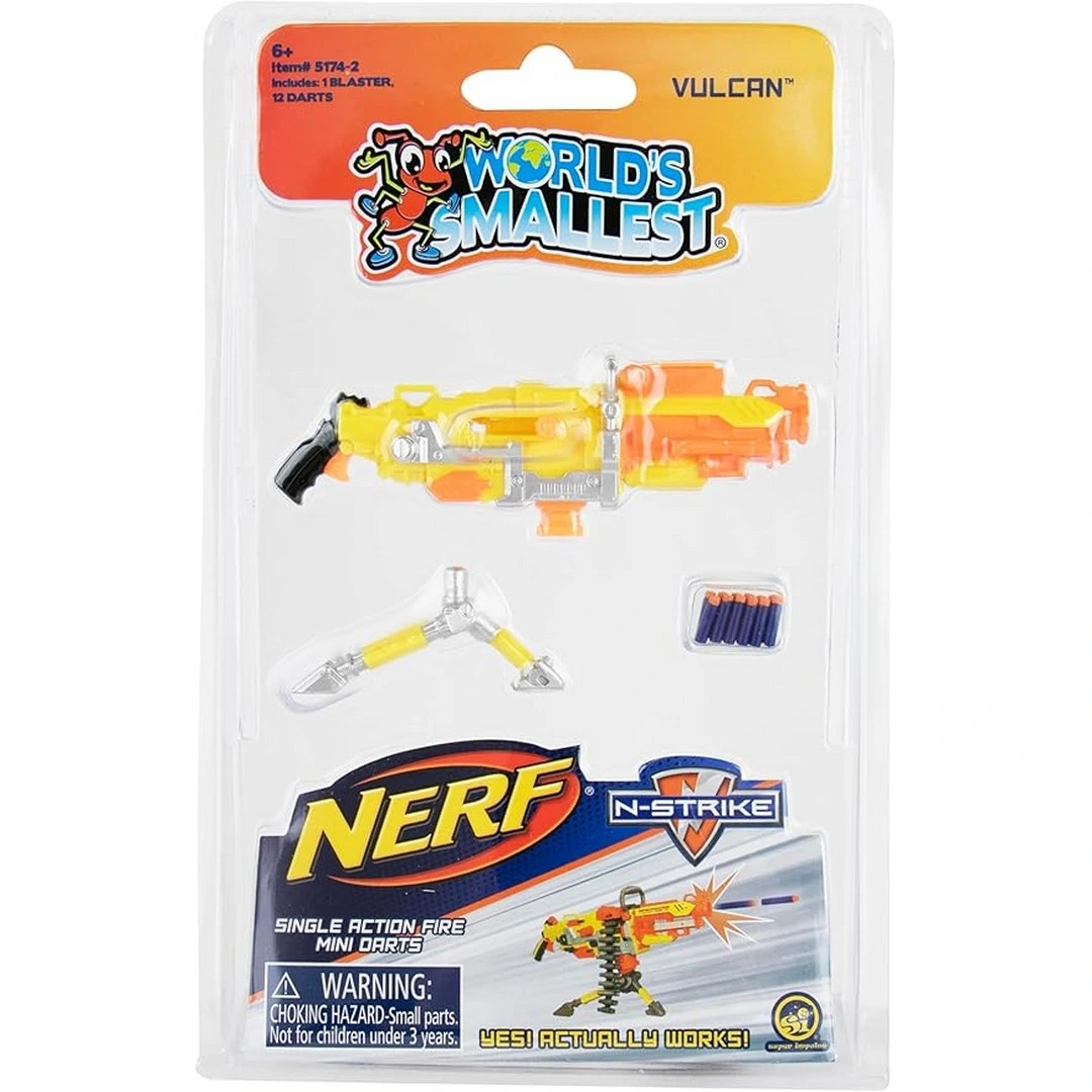 World's Smallest Nerf Seri 2 SUPR-5174-2  - Stokta Olan Gönderilir