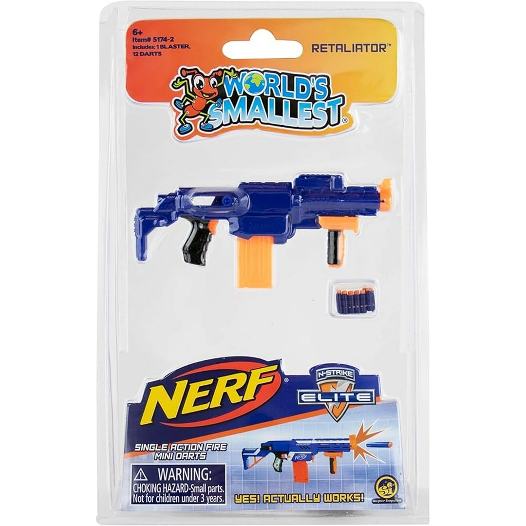 World's Smallest Nerf Seri 2 SUPR-5174-2  - Stokta Olan Gönderilir