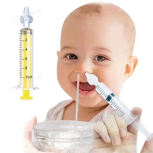 Yeniden Kullanılabilir, Manuel Burun Temizleyici 10ml Kapasiteli Burun Açıcı Şırınga (4887)