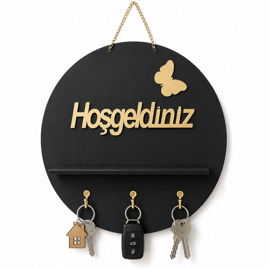 YUVARLAK ANAHTARLIK HOŞGELDİNİZ (4887)